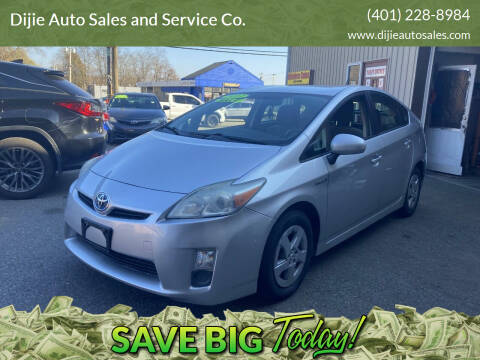 2011 Toyota Prius for sale at Dijie Auto Sales and Service Co. in Johnston RI