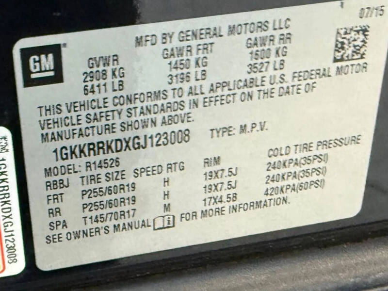 2016 GMC Acadia SLT-1