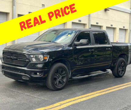 2021 RAM 1500 for sale at IRON CARS in Hollywood FL