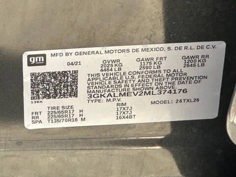 2021 GMC Terrain SLE