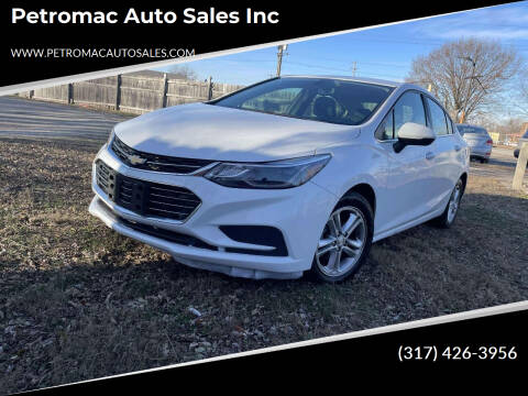 2017 Chevrolet Cruze for sale at Petromac Auto Sales Inc in Indianapolis IN