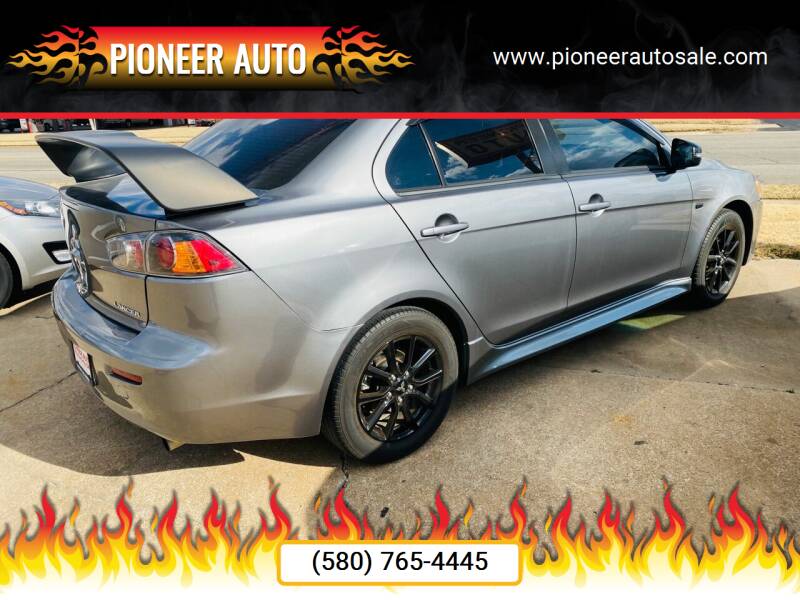 2017 Mitsubishi Lancer for sale at Pioneer Auto in Ponca City OK