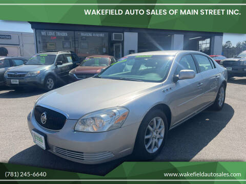 2006 Buick Lucerne for sale at Wakefield Auto Sales of Main Street Inc. in Wakefield MA