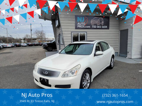 2009 Infiniti G37 Sedan for sale at NJ Auto Pros in Tinton Falls NJ