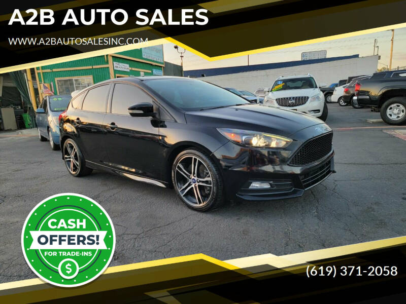 2018 Ford Focus for sale at A2B AUTO SALES in Chula Vista CA