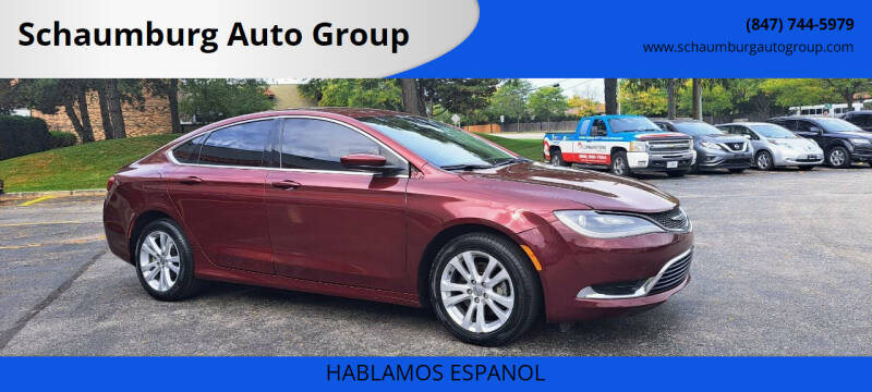 2015 Chrysler 200 for sale at Schaumburg Auto Group in Addison IL