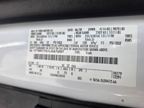 2020 Ford Transit 250