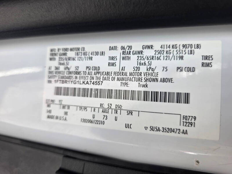 2020 Ford Transit 250