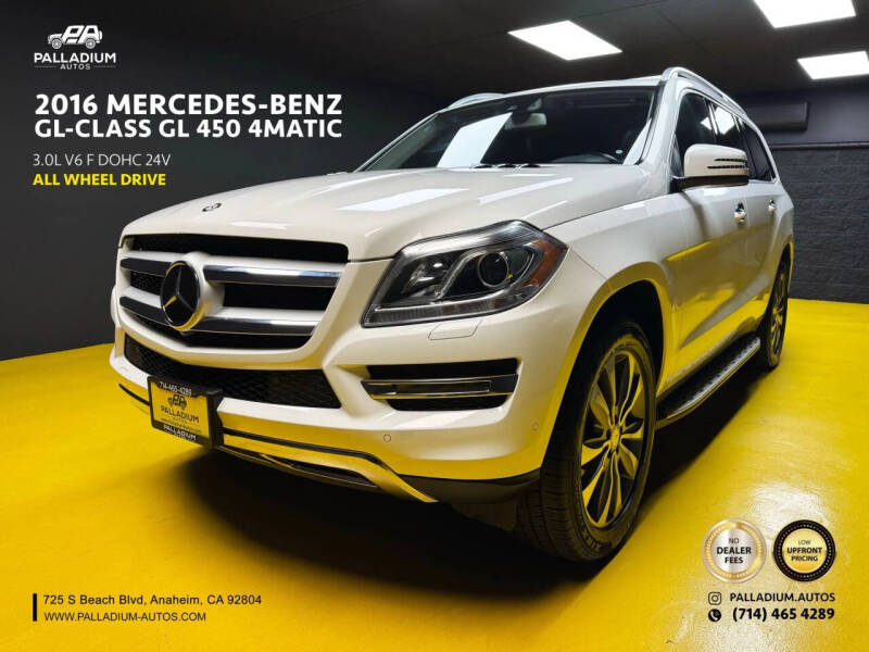 2016 Mercedes-Benz GL-Class GL 450 4MATIC