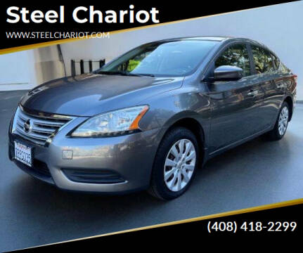 2015 Nissan Sentra for sale at Steel Chariot in San Jose CA