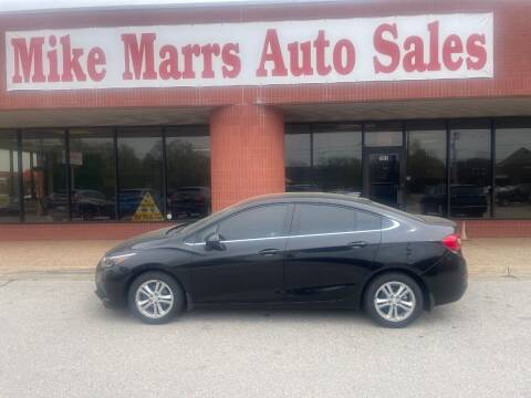 2018 Chevrolet Cruze for sale at Mike Marrs Auto Sales in Norman OK
