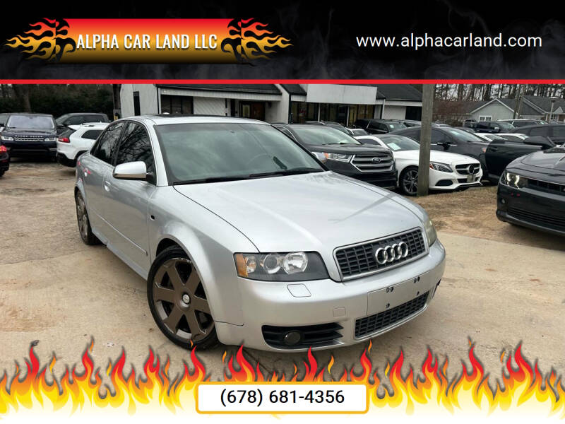 2004 Audi S4 for sale at Alpha Car Land LLC in Snellville GA