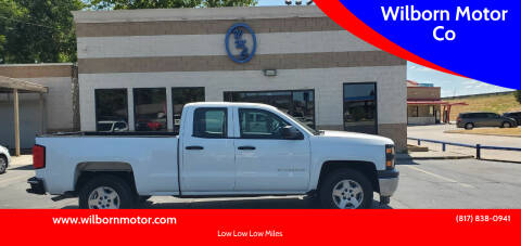 2014 Chevrolet Silverado 1500 for sale at Wilborn Motor Co in Fort Worth TX