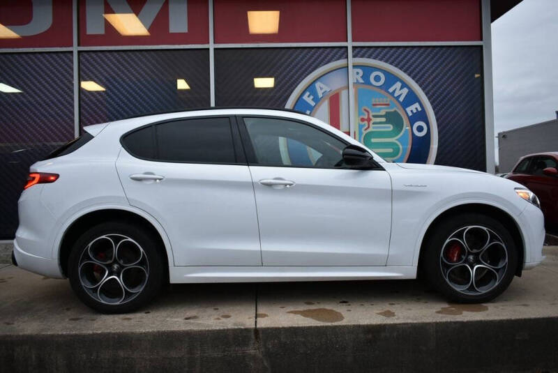 Used 2022 Alfa Romeo Stelvio Ti Veloce with VIN ZASPAKBN2N7D37680 for sale in Strongsville, OH