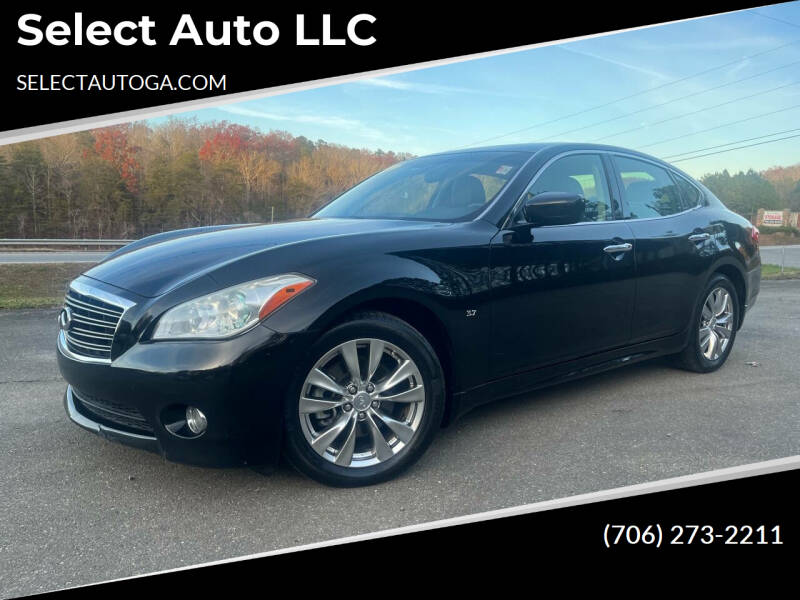 2014 Infiniti Q70 for sale at Select Auto LLC in Ellijay GA