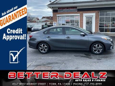 2020 Kia Forte for sale at Better Dealz Auto Sales & Finance in York PA