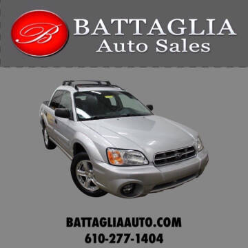 2006 Subaru Baja for sale at Battaglia Auto Sales in Plymouth Meeting PA