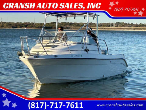 2003 Cobia 210 WALKAROUND for sale at CRANSH AUTO SALES, INC in Arlington TX