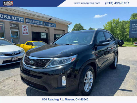 2015 Kia Sorento for sale at USA Auto Sales & Services, LLC in Mason OH