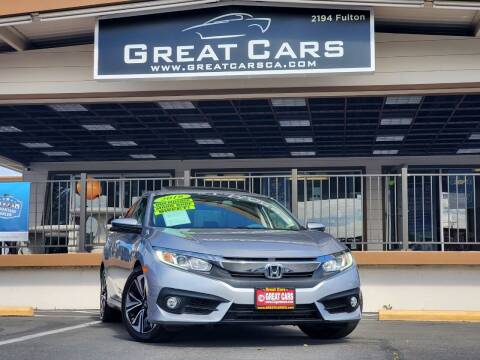 2016 Honda Civic for sale at Great Cars in Sacramento CA