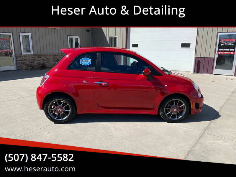 2013 FIAT 500 for sale at Heser Auto & Detailing in Jackson MN