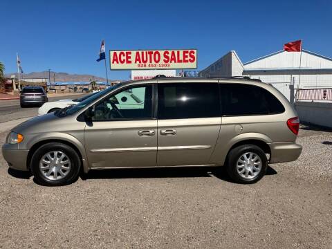 2003 Chrysler Town and Country for sale at ACE AUTO SALES in Lake Havasu City AZ