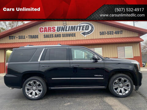 2016 GMC Yukon for sale at Cars Unlimited in Marshall MN