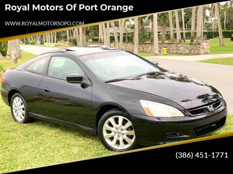 2007 Honda Accord for sale at Royal Motors of Port Orange in Port Orange FL