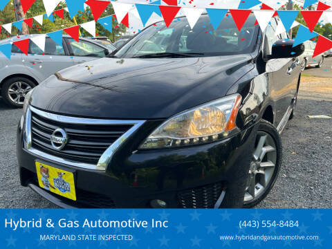 2014 Nissan Sentra for sale at Hybrid & Gas Automotive Inc in Aberdeen MD