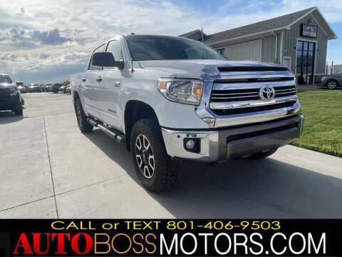 2017 Toyota Tundra for sale at Auto Boss in Woods Cross UT