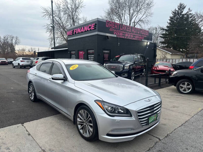 2015 Hyundai Genesis for sale at Great Lakes Auto House in Midlothian IL