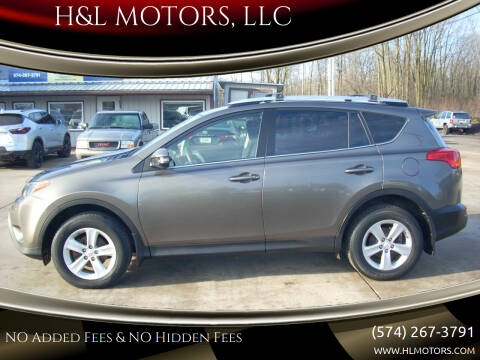 2013 Toyota RAV4 for sale at H&L MOTORS, LLC in Warsaw IN