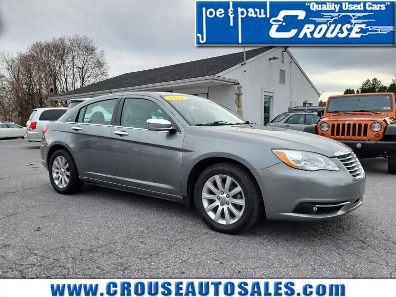 2013 Chrysler 200 for sale at Joe and Paul Crouse Inc. in Columbia PA