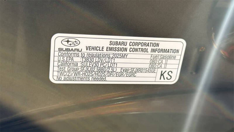 2025 Subaru Impreza RS