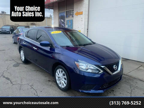 2019 Nissan Sentra for sale at Your Choice Auto Sales Inc. in Dearborn MI