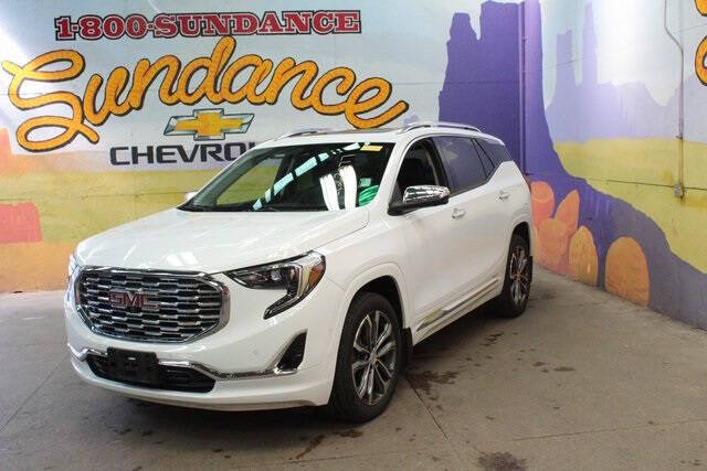 Used 2020 GMC Terrain Denali with VIN 3GKALXEX2LL263077 for sale in Grand Ledge, MI