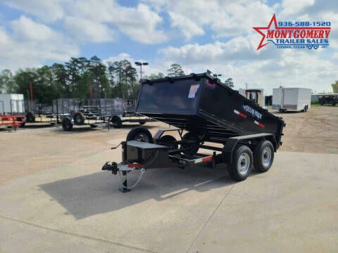 2024 Texas Pride Trailers 6'X10' DUMP TRAILER BUMPER PUL for sale at Montgomery Trailer Sales in Conroe TX