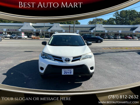 2015 Toyota RAV4 for sale at Best Auto Mart in Weymouth MA