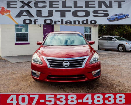 2013 Nissan Altima for sale at Excellent Autos of Orlando in Orlando FL