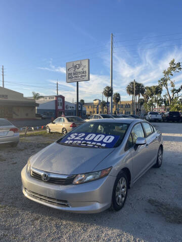 2012 Honda Civic for sale at JNJ Motors in Eustis FL