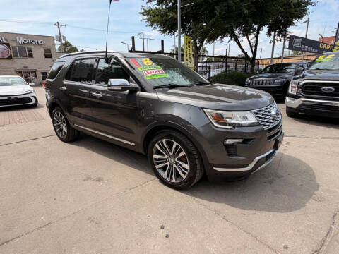 2018 Ford Explorer Platinum