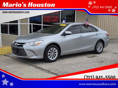 2017 Toyota Camry for sale at Mario's Houston in Houston TX