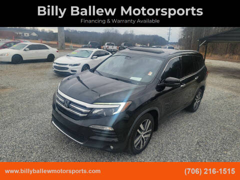 2017 Honda Pilot for sale at Billy Ballew Motorsports in Dawsonville GA