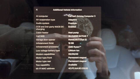 2023 Tesla Model X Standard Range