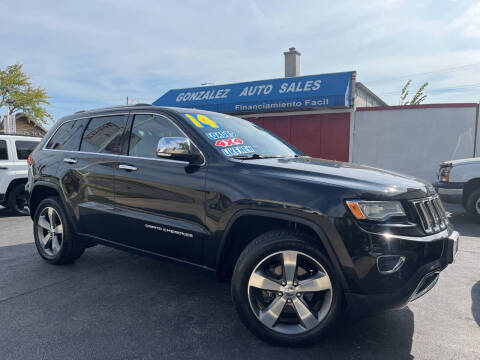 2014 Jeep Grand Cherokee for sale at Gonzalez Auto Sales in Joliet IL