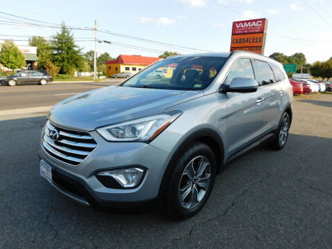 2016 Hyundai Santa Fe for sale at Cars 4 Less in Manassas VA