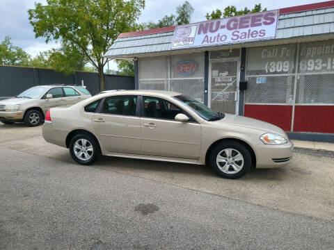 2012 Chevrolet Impala for sale at Nu-Gees Auto Sales LLC in Peoria IL