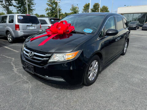 2014 Honda Odyssey for sale at Charlotte Auto Group, Inc in Monroe NC