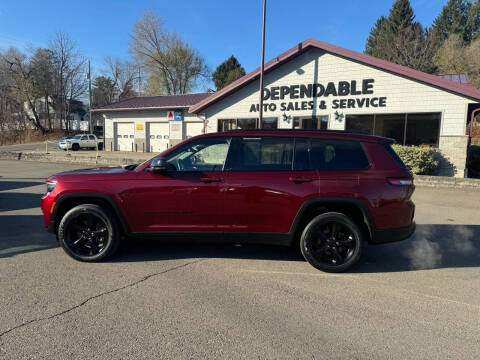 2021 Jeep Grand Cherokee L for sale at Dependable Auto Sales and Service in Binghamton NY