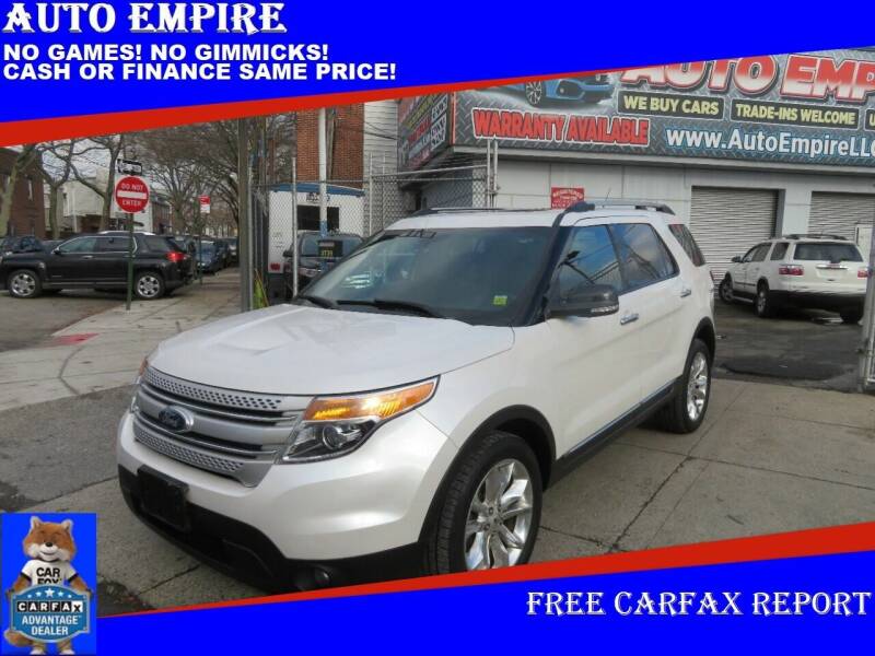 2015 Ford Explorer for sale at Auto Empire in Brooklyn NY
